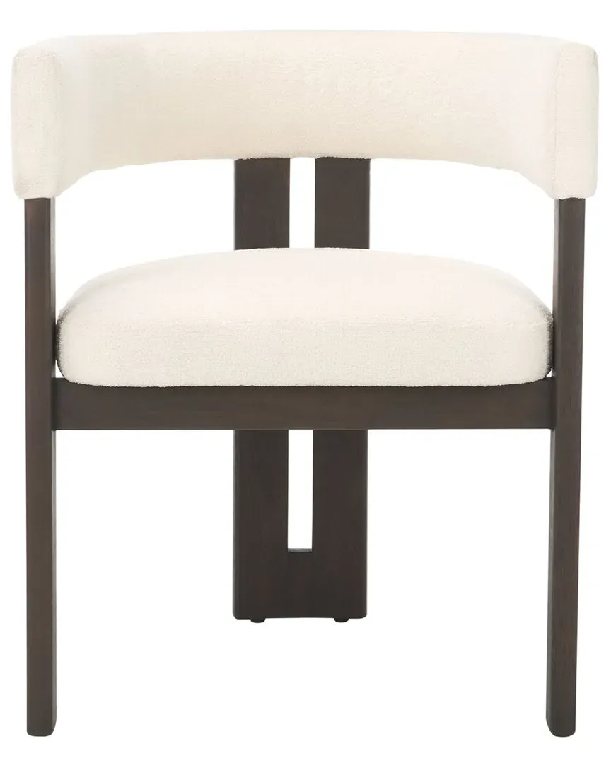 Florabelle Boucle Arm Chair - Ivory