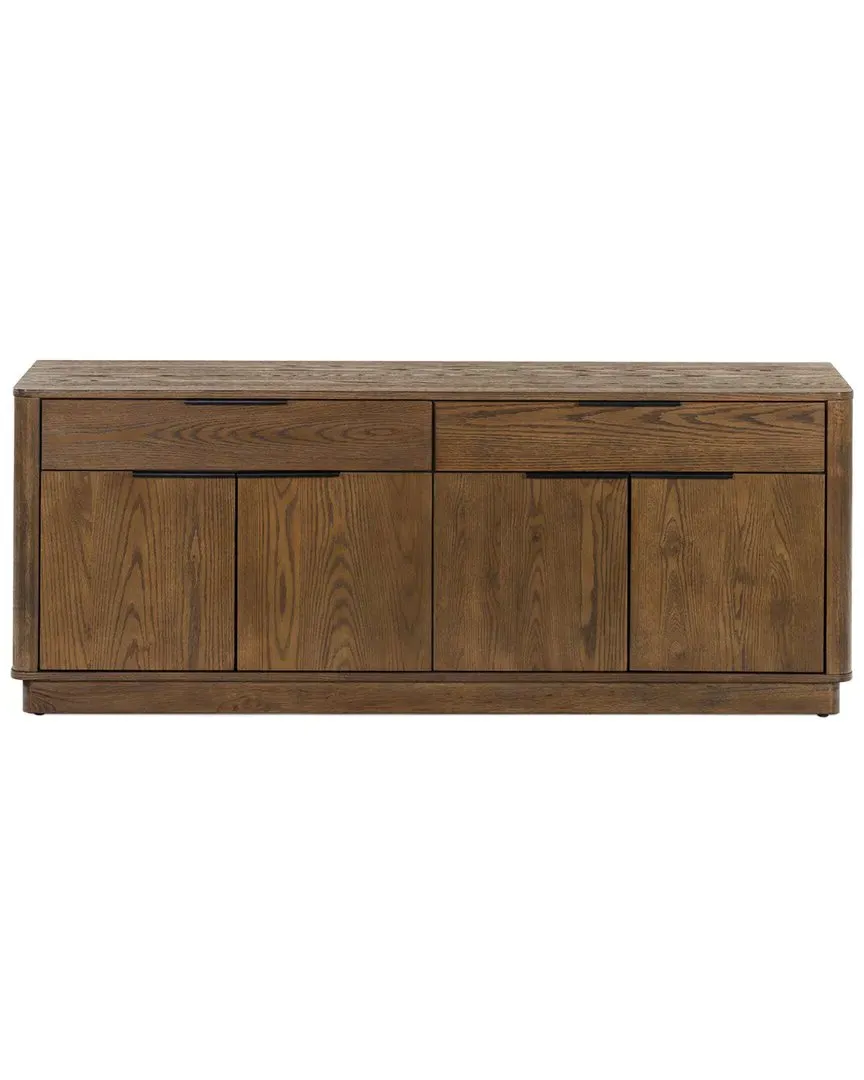 Gabrietta 2 Drawer TV Stand - Brown, Wood