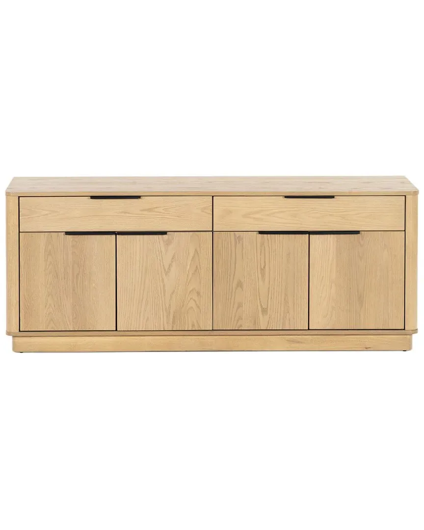 Gabrietta 2 Drawer TV Stand - Brown, Wood