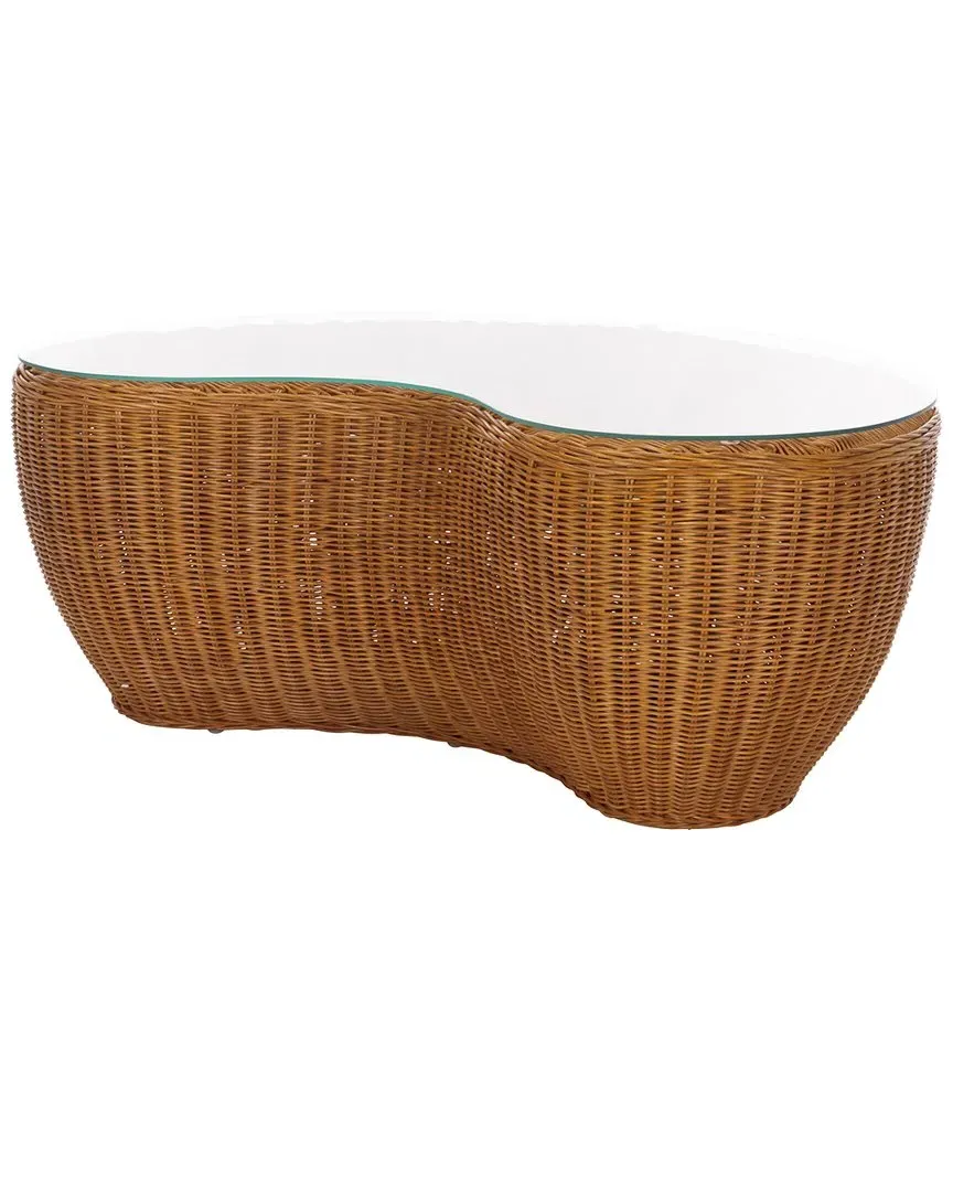 Hylda Rattan Coffee Table - Natural image