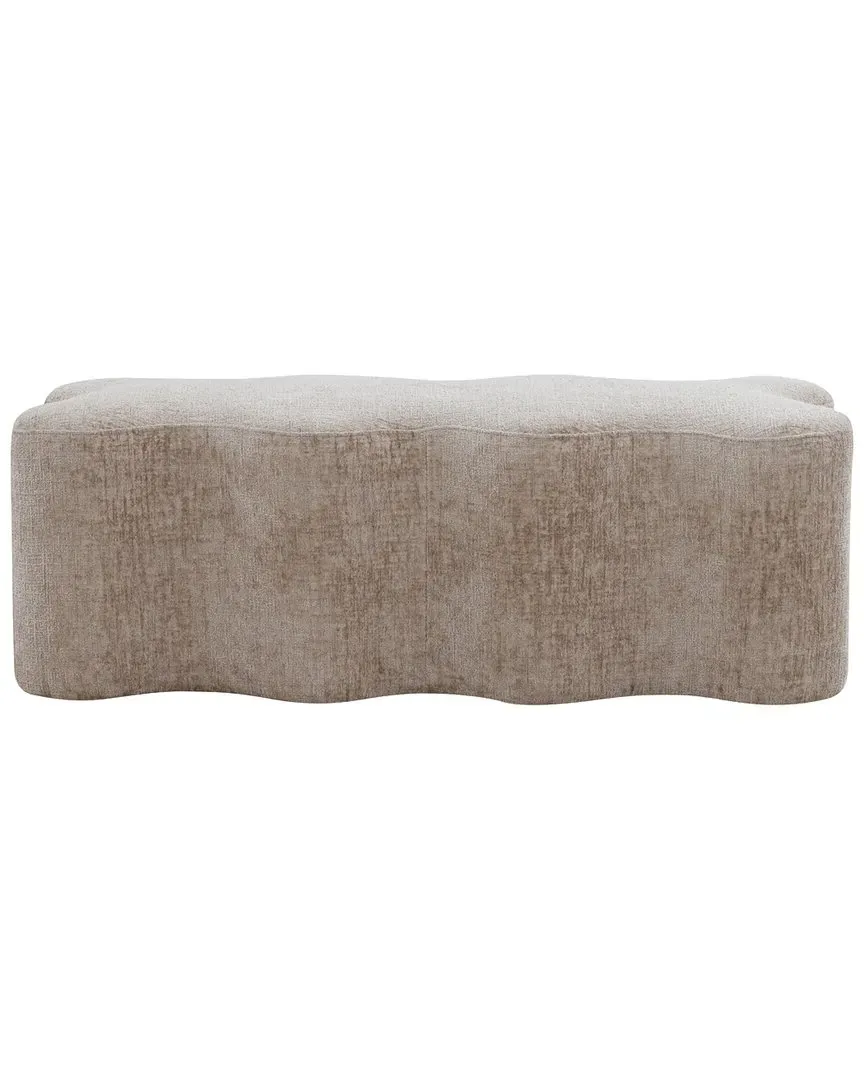Jacqualessa Chenille Bench - Brown image