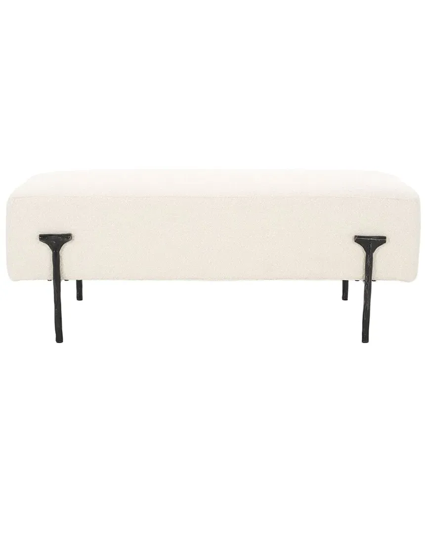 Jessa Boucle Bench - Ivory image