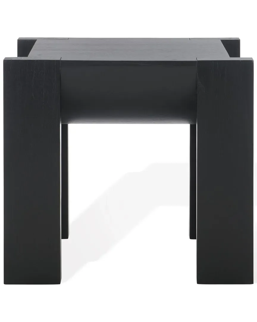 Jessandria Wood Accent Table - Black, Mindi Wood image