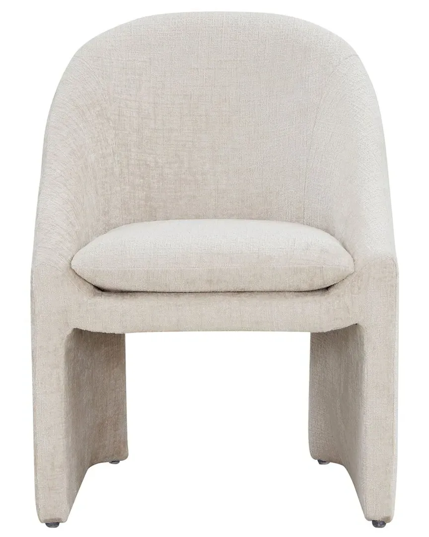 Kagan Dining Chair - Cream, Chenille image