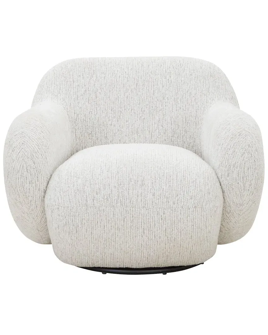 Kaylana Chenille Accent Chair - Light Grey image