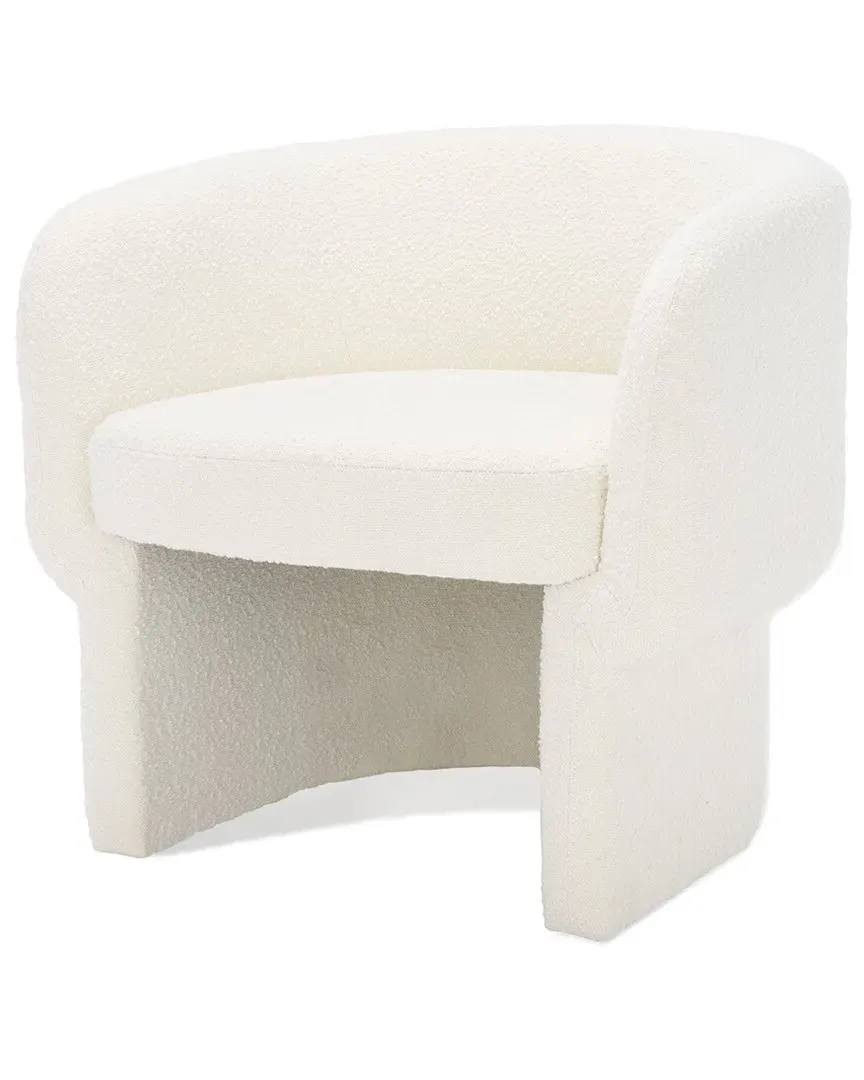 Kellyanne Boucle Accent Chair - Ivory