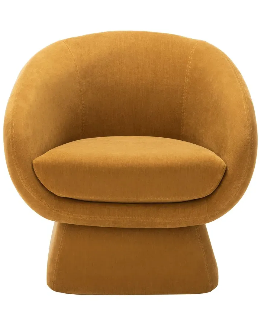 Kiana Accent Chair - Mustard, Linen