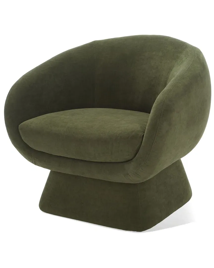 Kiana Accent Chair - Olive Green, Linen