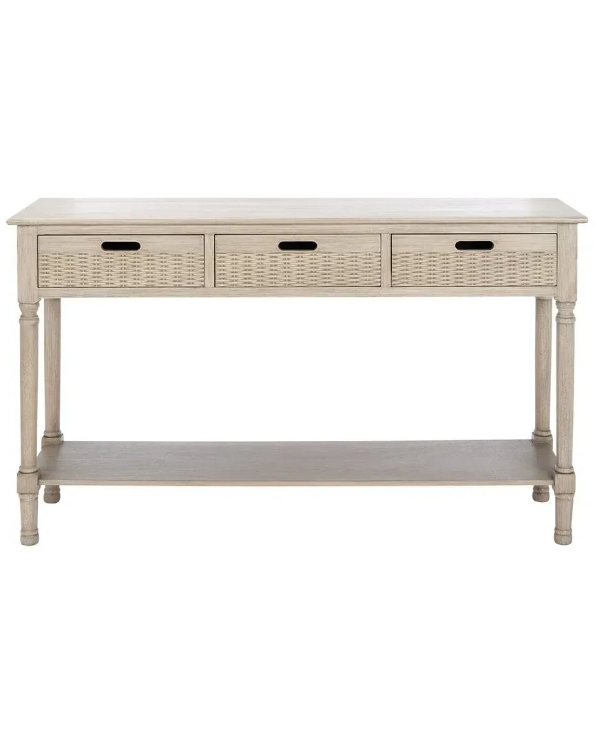 Couture Landers 3 Drawer Console - Grey, Pine image