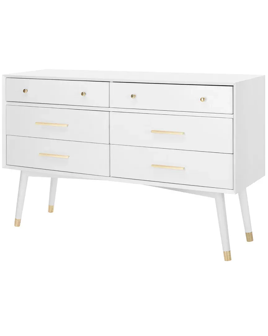 Madden Retro Dresser - White, Plywood