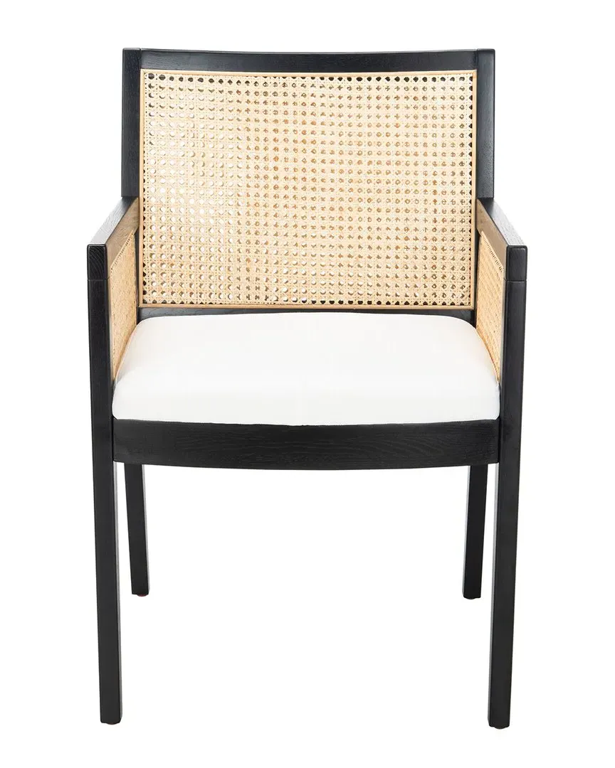 Malik Rattan Dining Chair - Black image