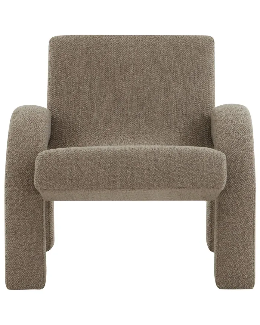 Marianne Accent Chair - Light Brown, Polyester