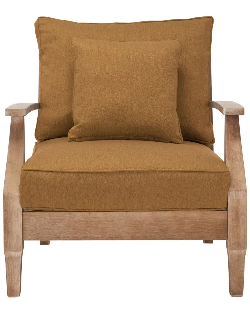 Martinique Wood Patio Armchair - Brown, Eucalyptus