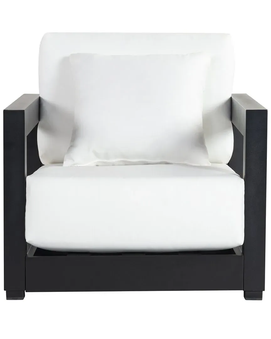 Montford Outdoor Armchair - Black, Aluminum