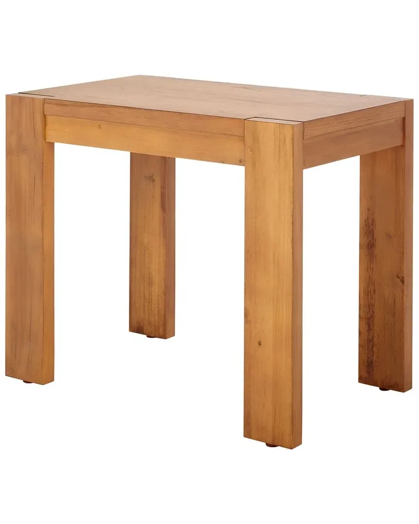 Nikole Rectangle Accent Table - Brown, Pine