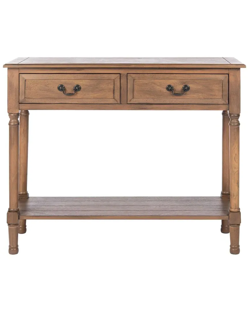 Couture Primrose 2 Drawer Console Table - Brown, Pine
