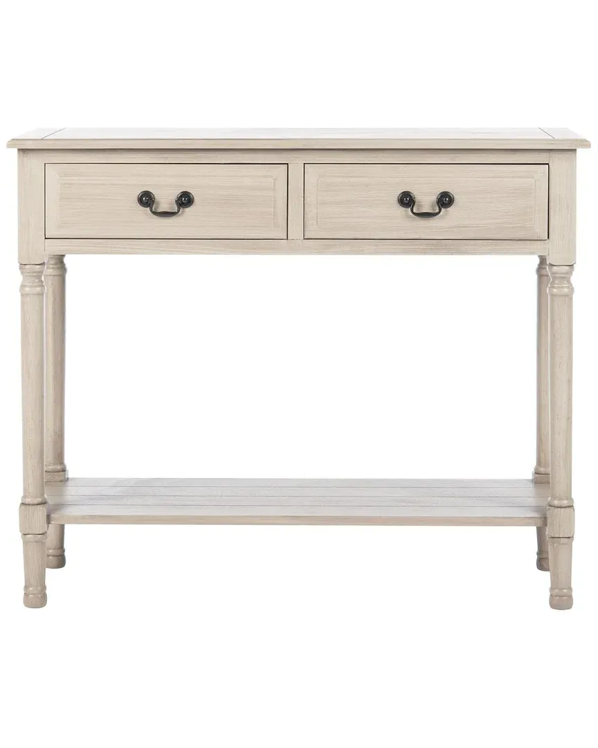 Couture Primrose 2 Drawer Console Table - Grey, Pine