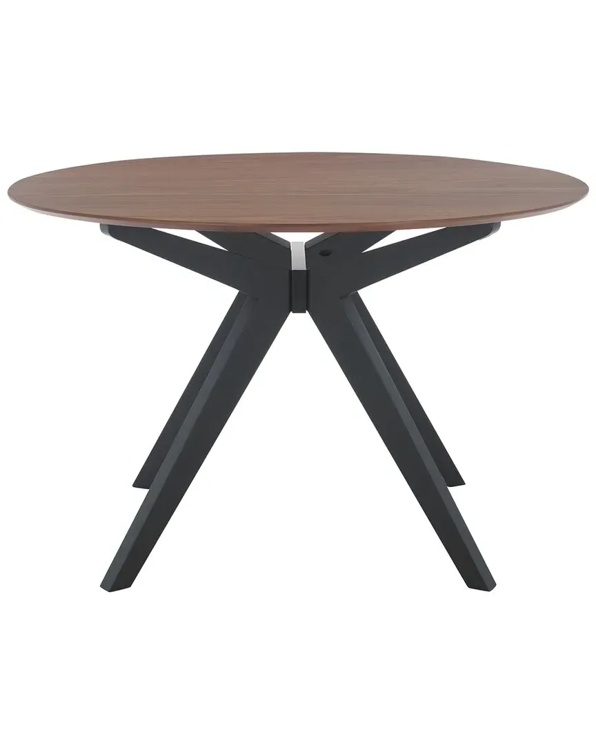 Rhonda Round Dining Table - Walnut, Rubberwood image