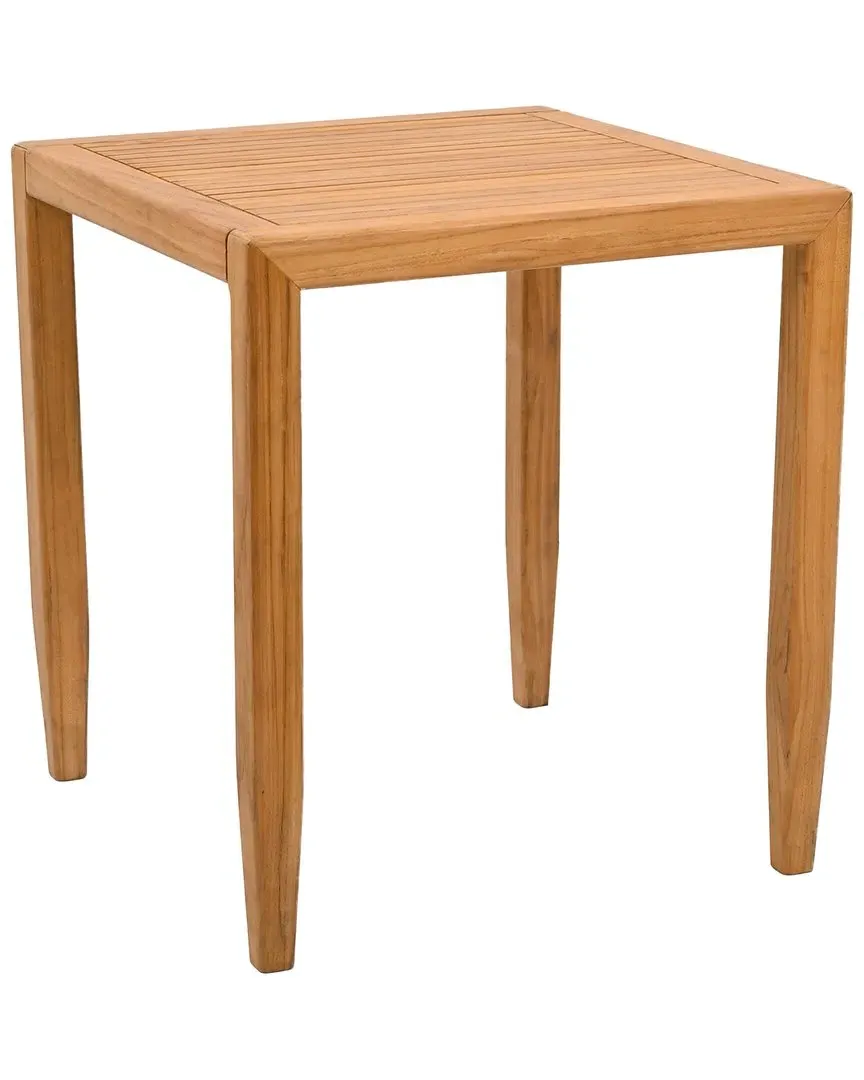 Samoa Brazilian Teak Patio Accent Table - Natural image