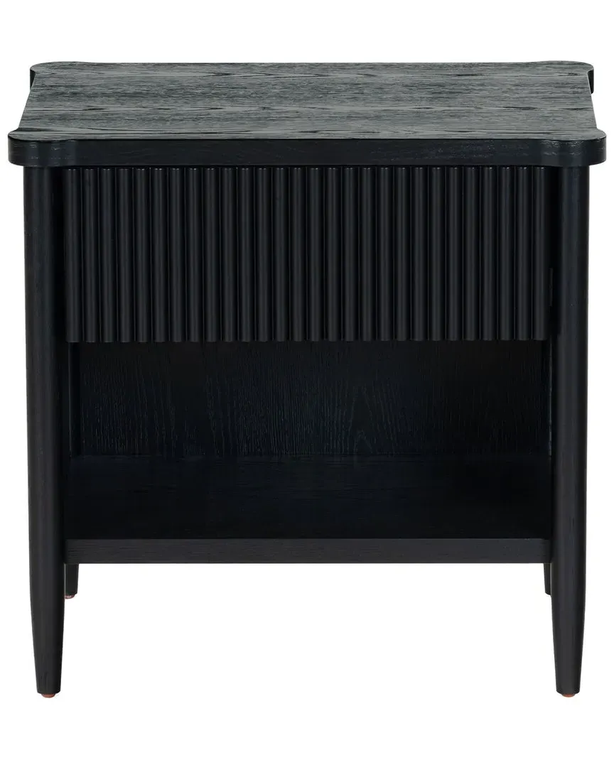 Shelbie 1-Drawer Nightstand - Black image