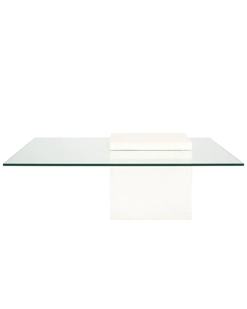 Sophibeth Square Coffee Table - Ivory, Concrete image
