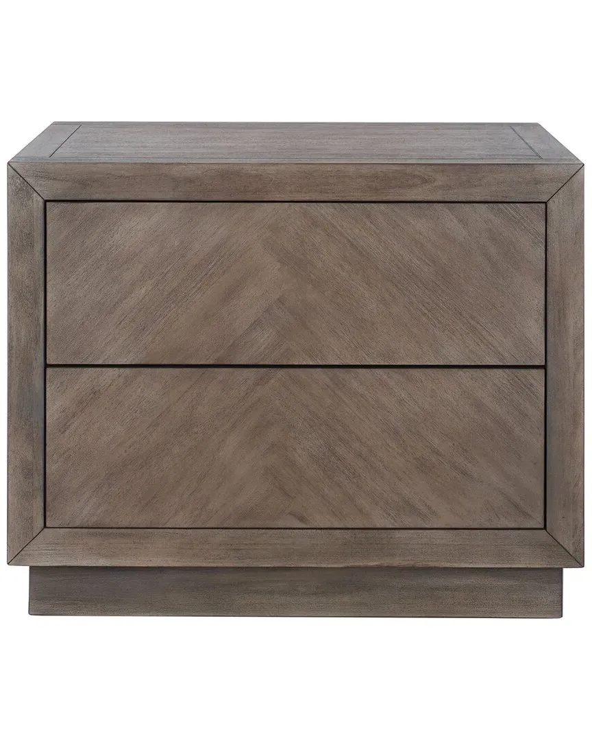 Steve 2 Drawer Nightstand - Light Brown, Wood image