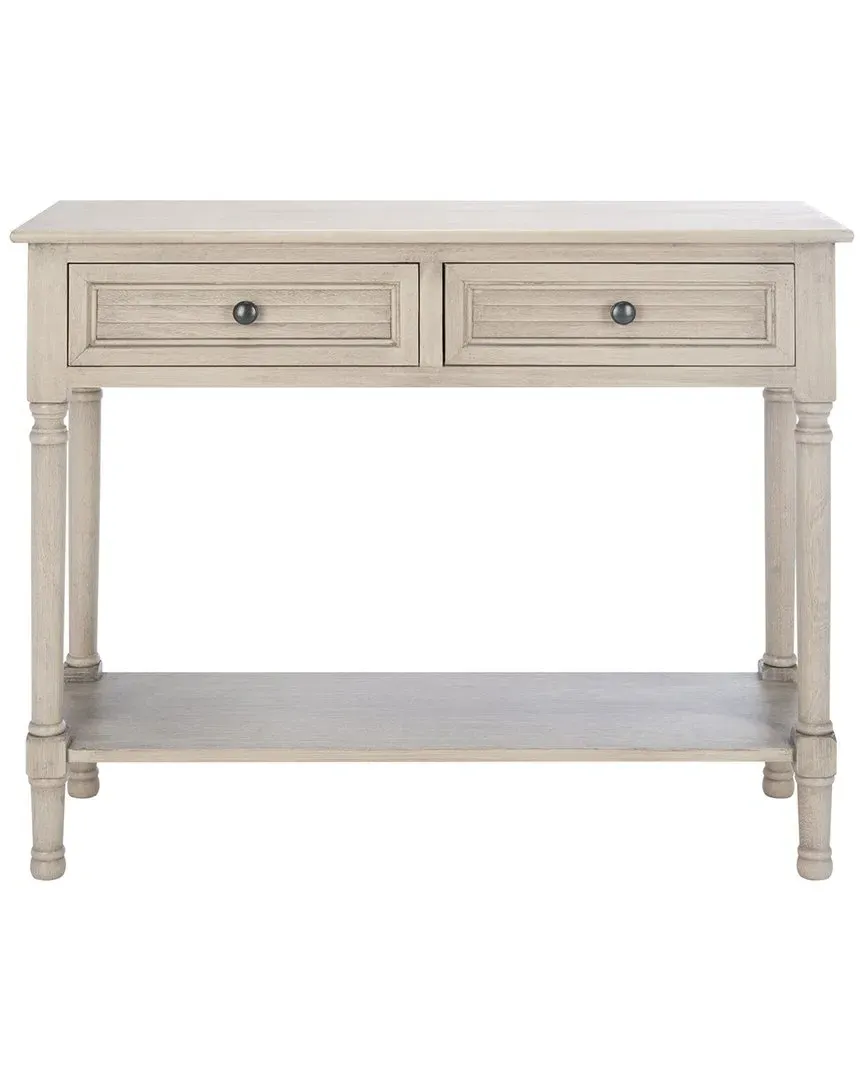 Tate 2-Drawer Console Table - Grey, Pine image