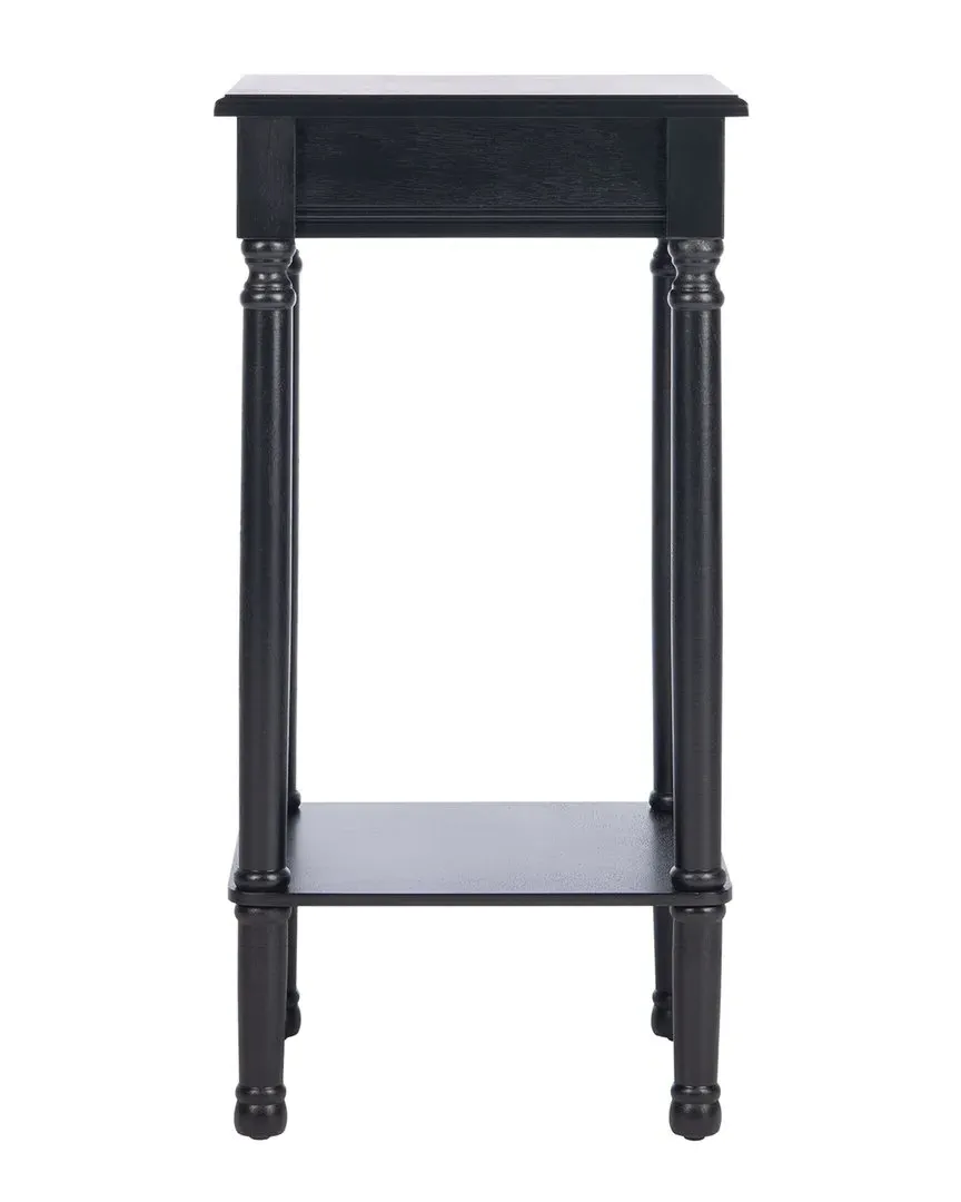 Couture Tinsley Square Accent Table - Black, Pine image