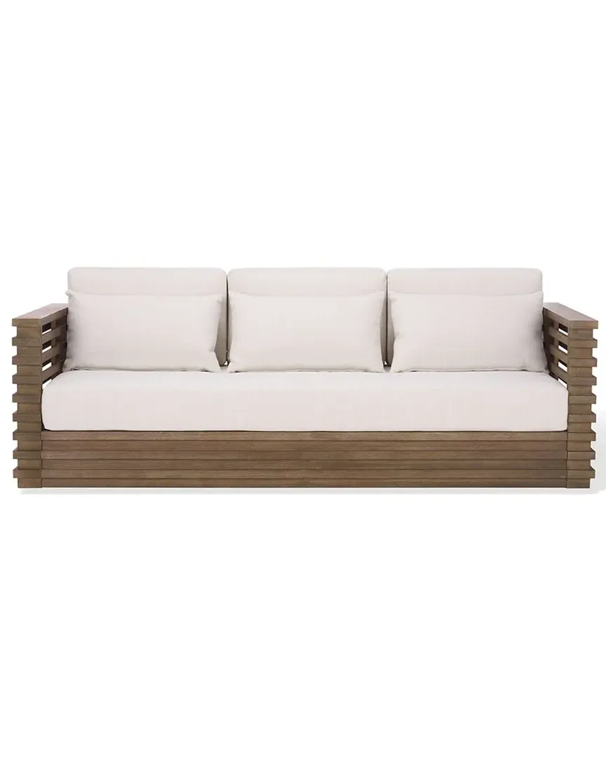 Tortuga Patio Sofa - Natural, Eucalyptus image
