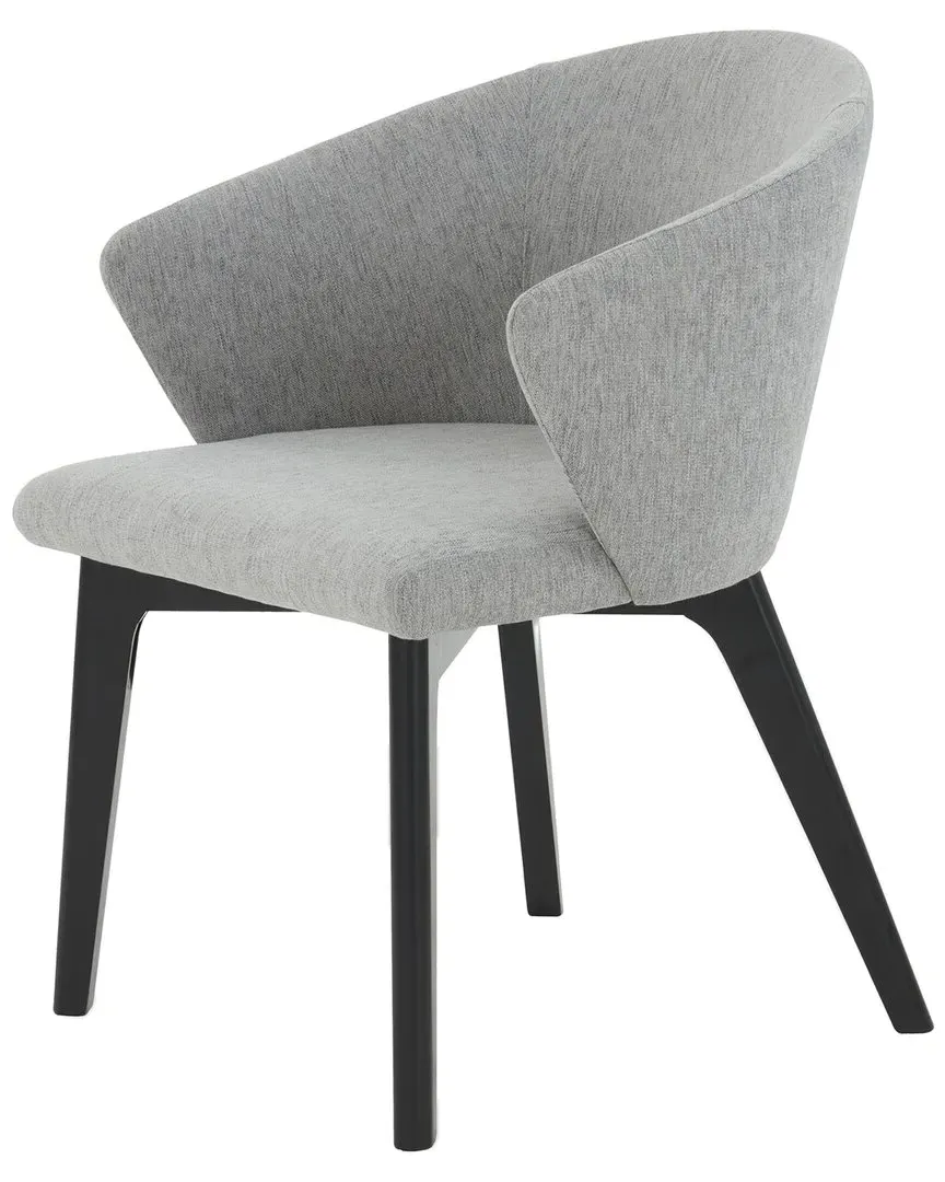 Wynonna Barrel Back Dining Chair - Grey, Linen image