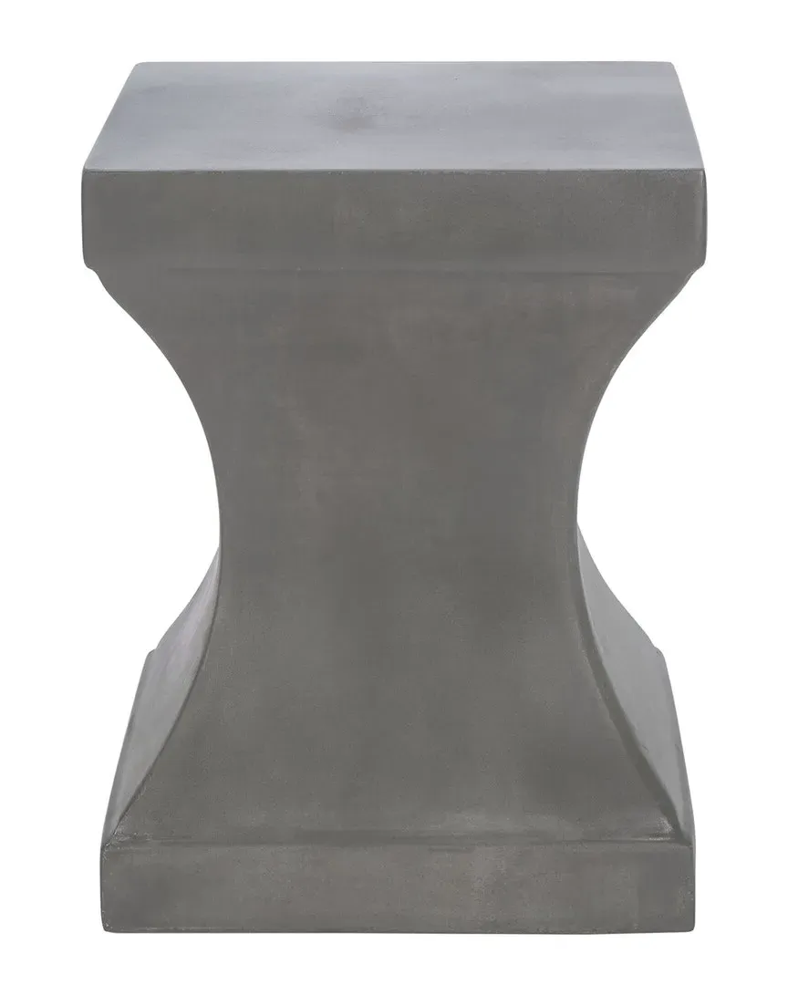 Curby Indoor/Outdoor Accent Table - Dark Grey, Concrete image