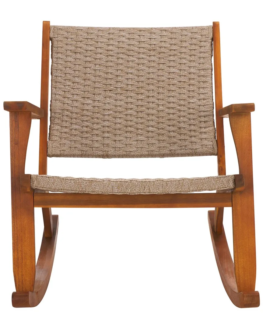 Daniel Indoor/Outdoor Rocking Chair - Natural, Acacia