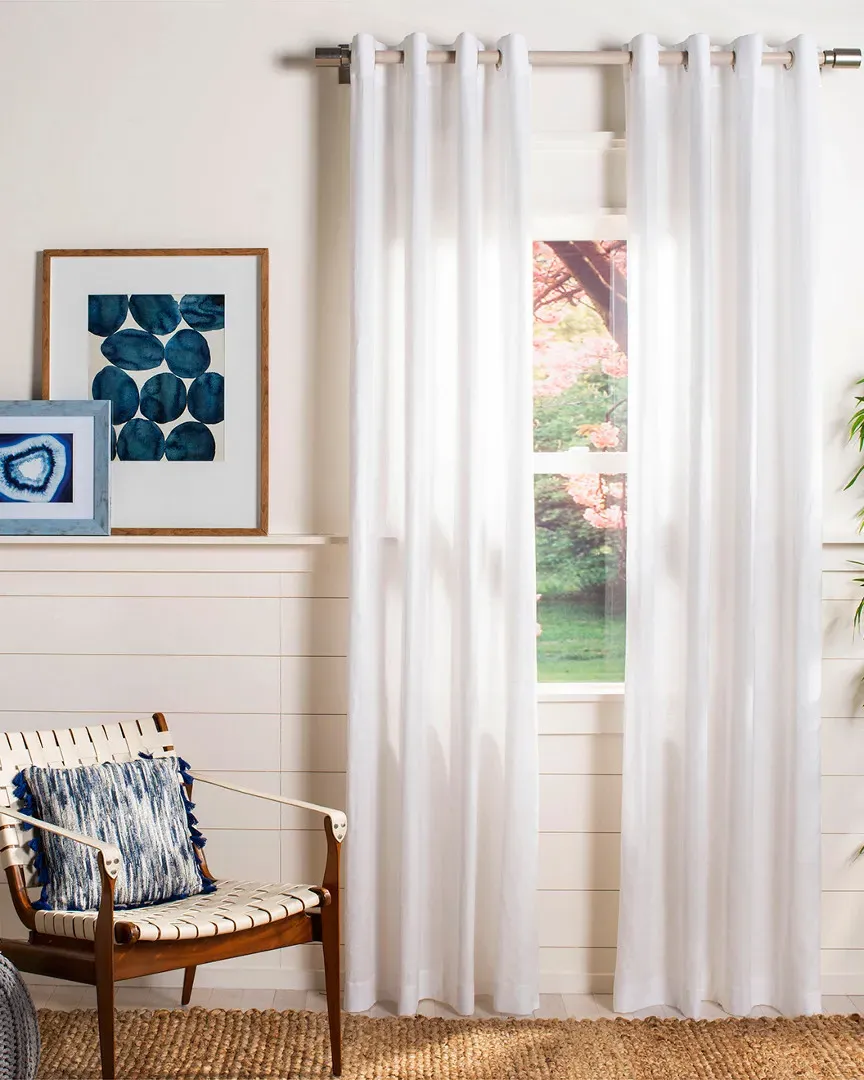 Darlena Window Curtain Panel - Pearl