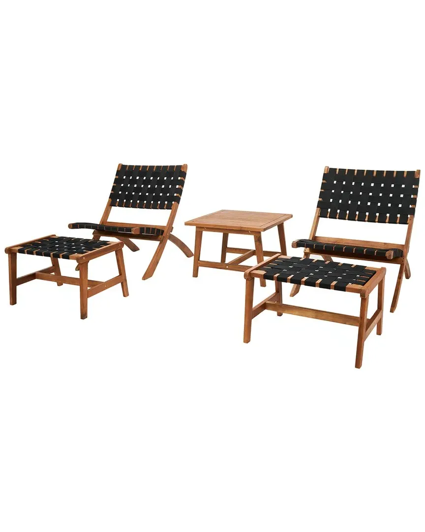 Darryl Living Set - Natural, Acacia Wood image