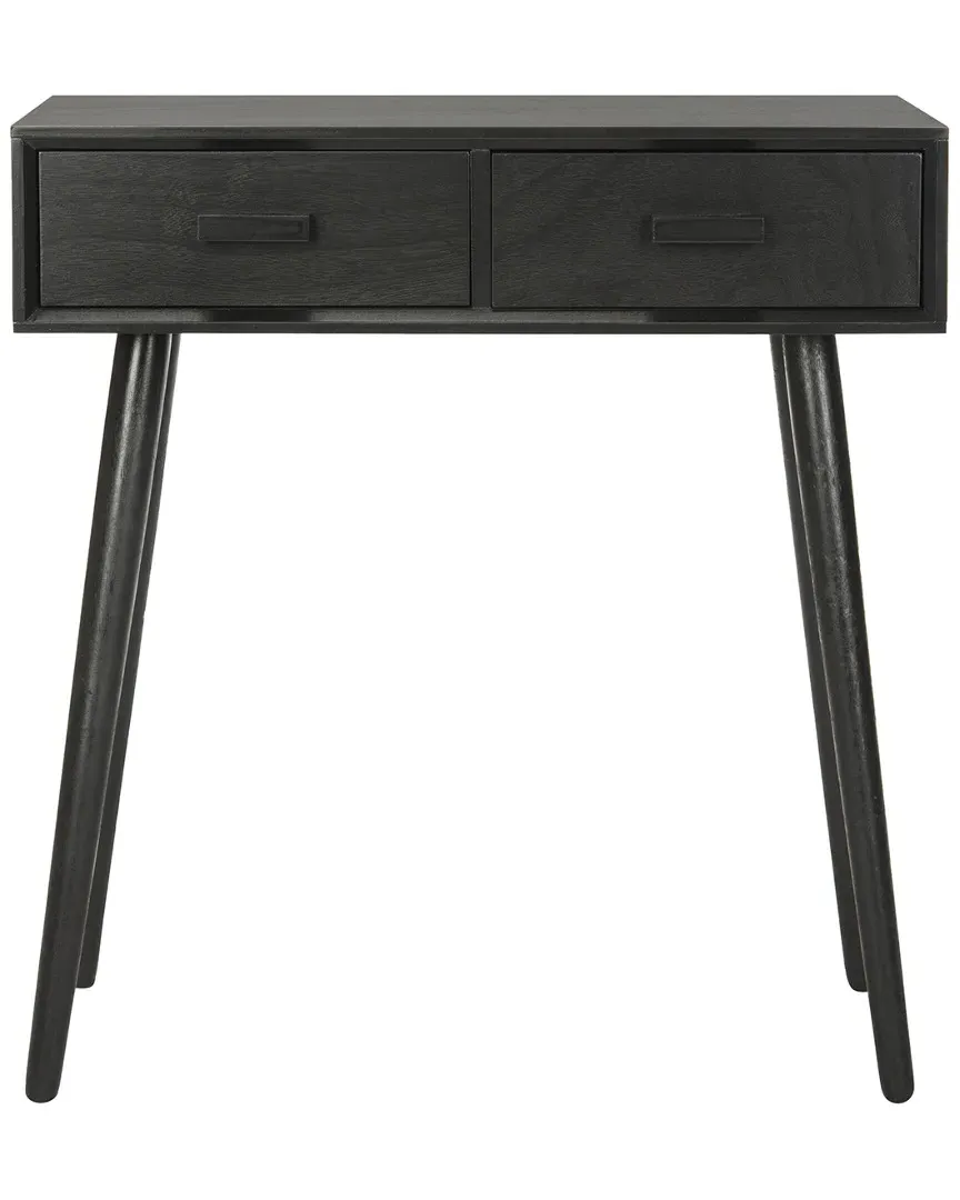Dean 2 Drawer Console - Black, Pine image