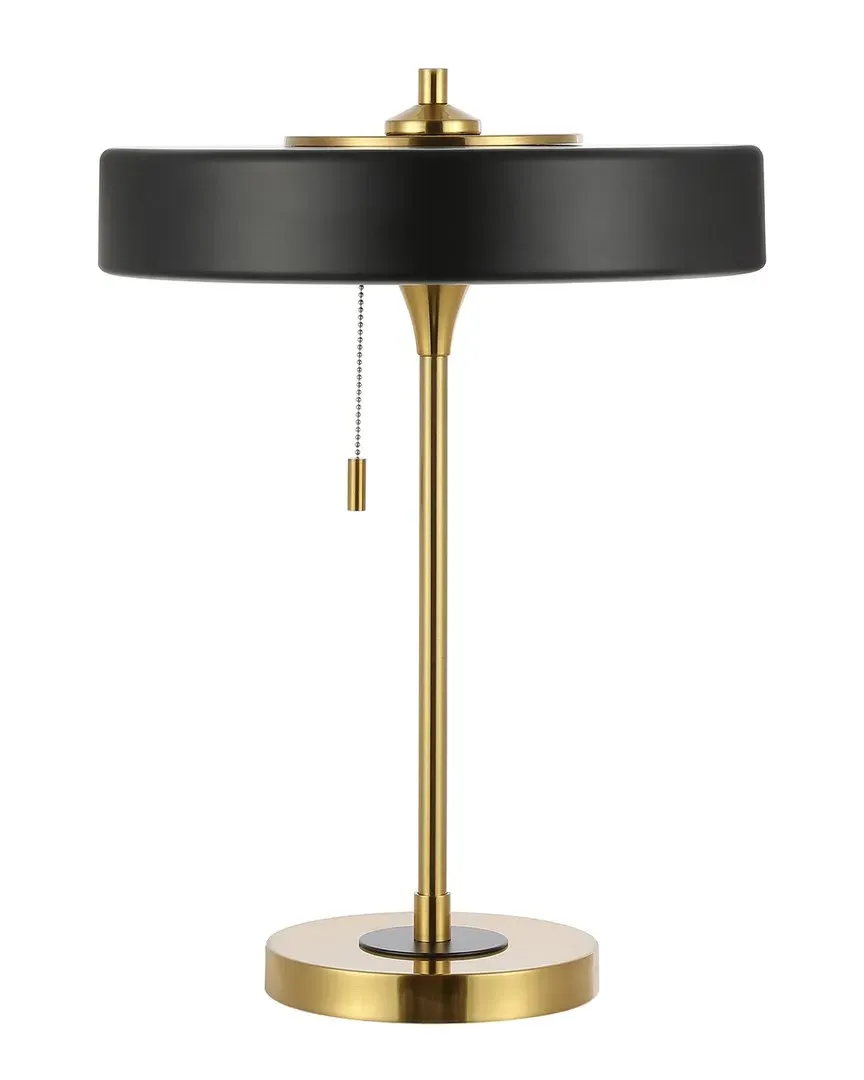 Decker Table Lamp with Pull Chain - Black, Iron image