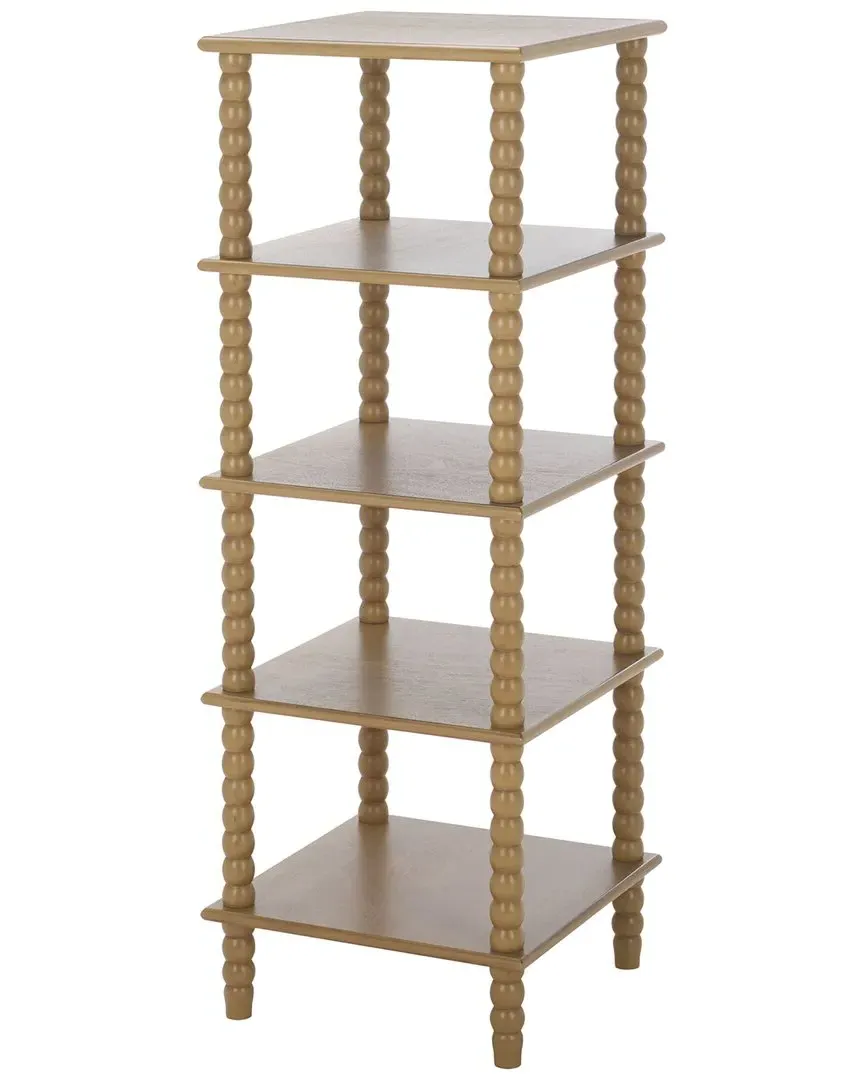 Dilyn 5-Tier Shelving Unit - Desert Brown, Pine Wood