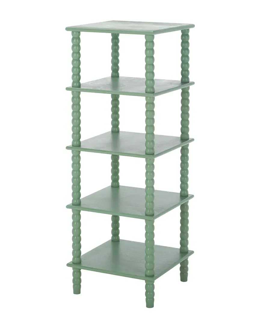 Dilyn 5-Tier Shelving Unit - Sage, Pine Wood image