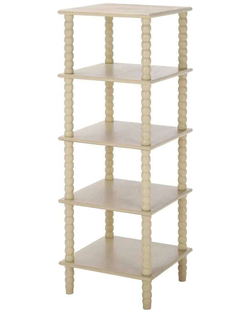 Dilyn 5-Tier Shelving Unit - Sand, Pine Wood