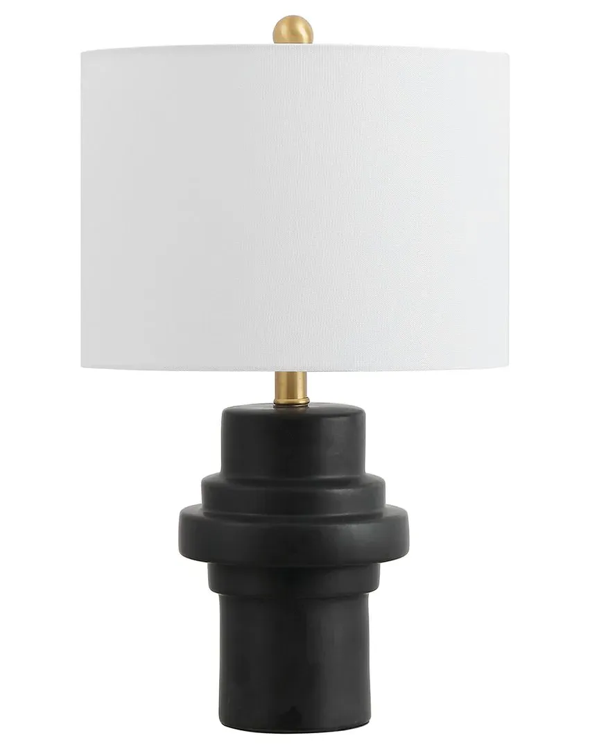 Doni 22in Table Lamp - Black, Ceramic image