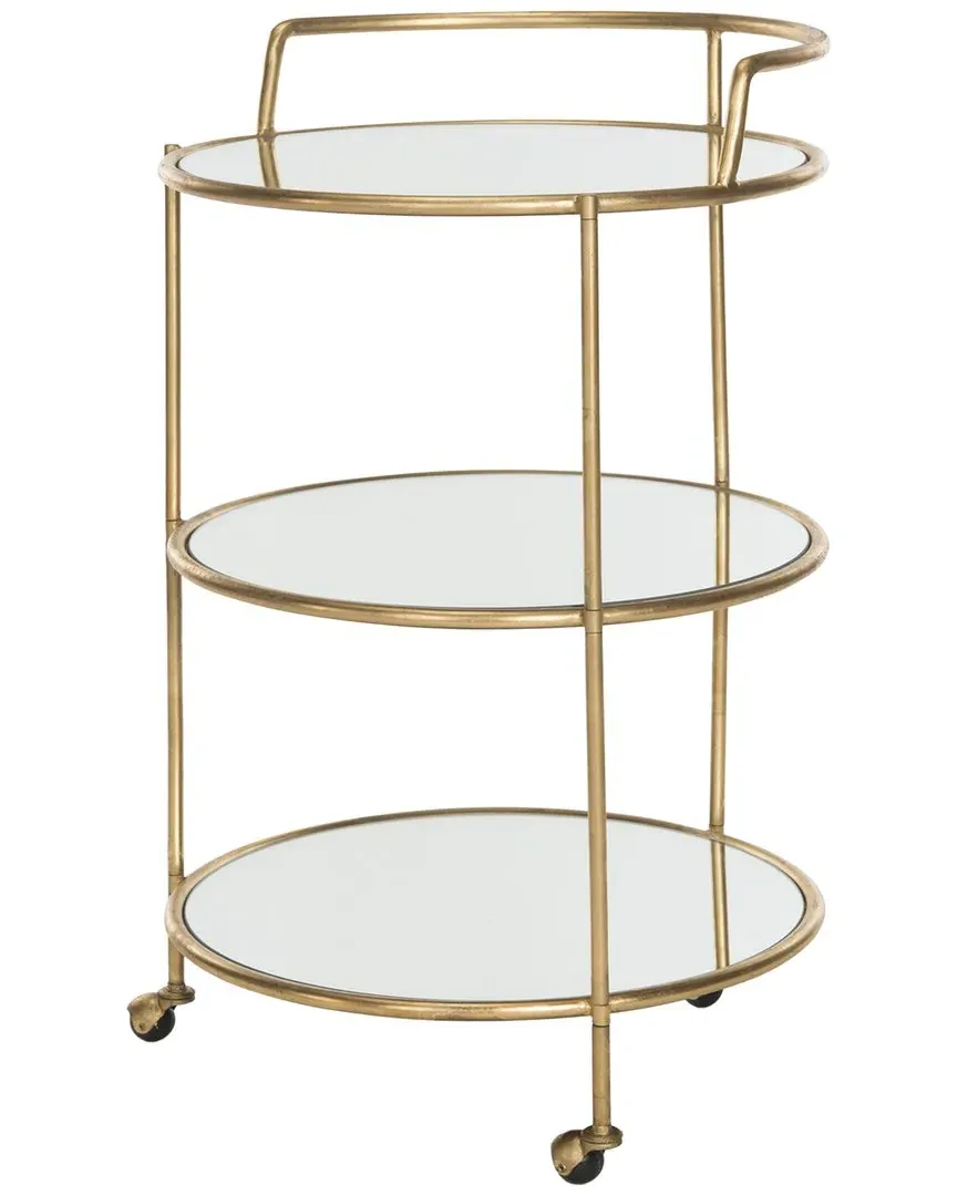 Dulcinea Bar Cart - Gold, Iron image