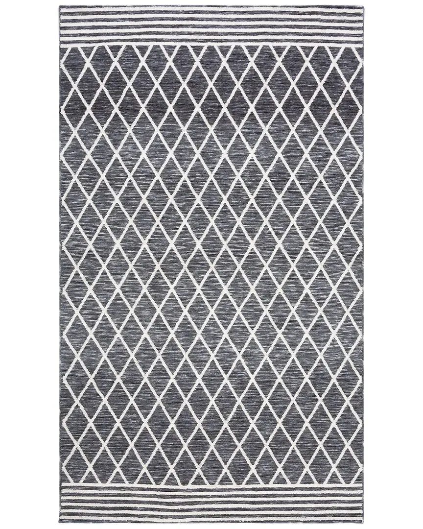 Easy Care Area Rug - Grey, Polyester