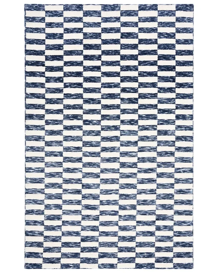 Easy Care Area Rug - Navy, Polyester