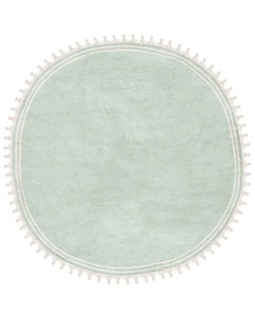 Easy Care Cotton Rug - Teal