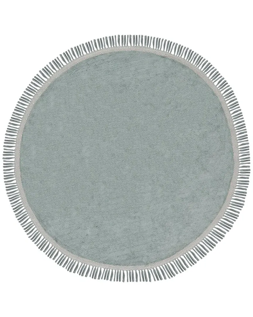 Easy Care Cotton Rug - Teal