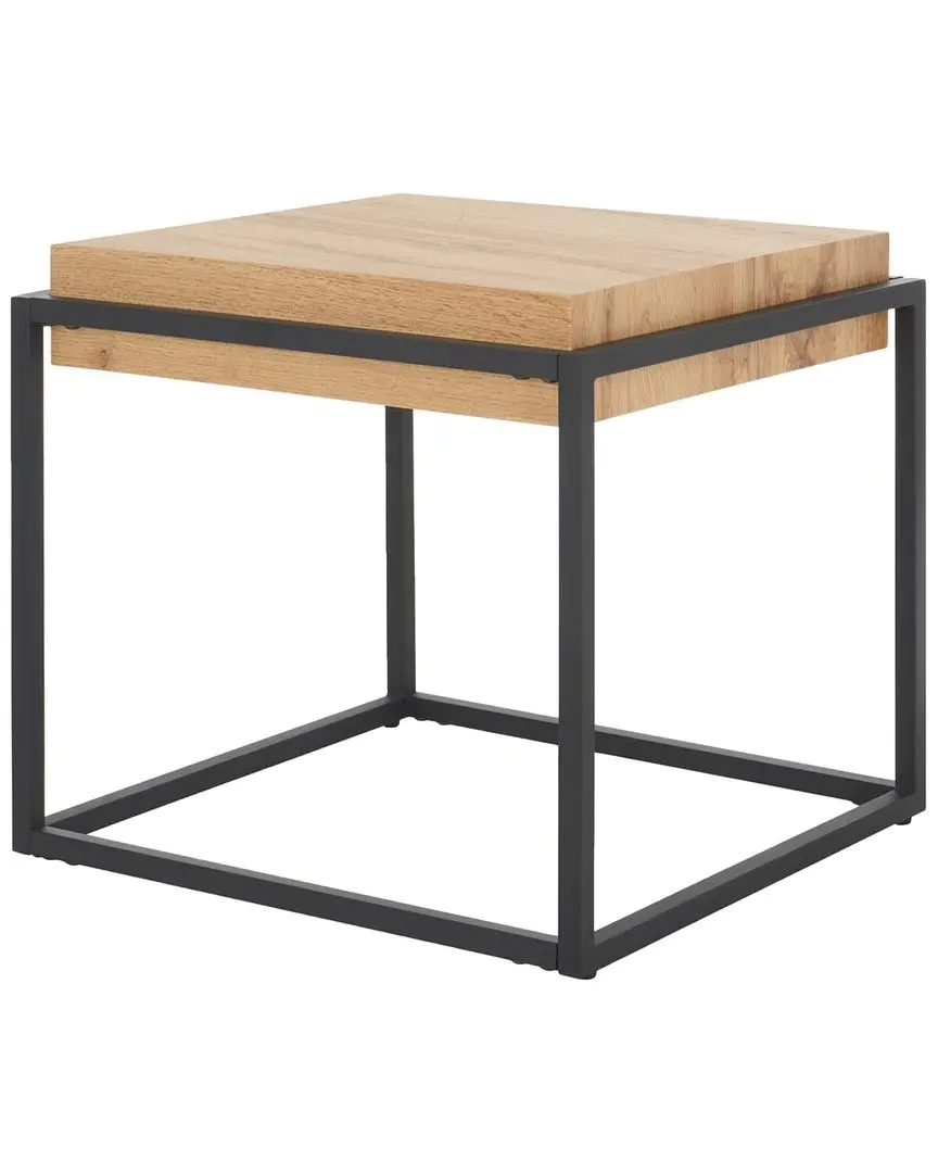 Edgefield Square End Table - Natural, Paper Veneer image