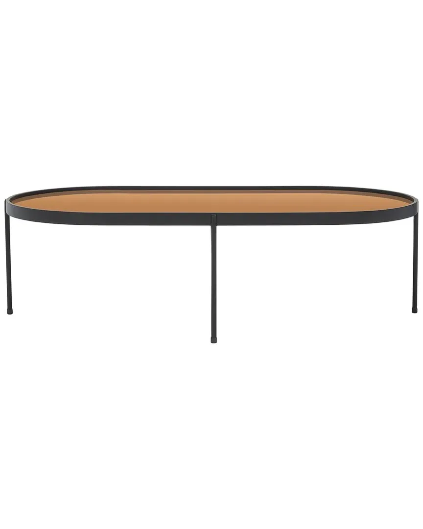 Emmerick Mirrored Coffee Table - Rose Gold image