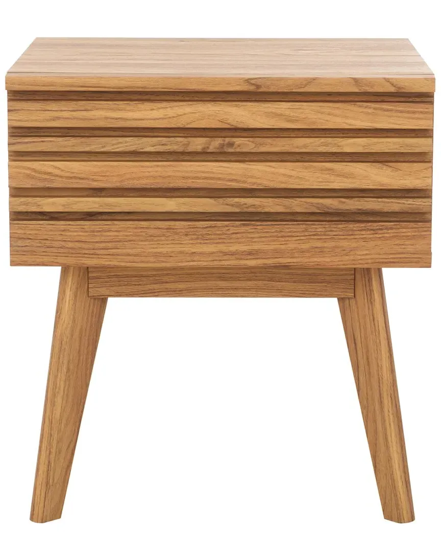Esma 1-Drawer Nightstand - Oak