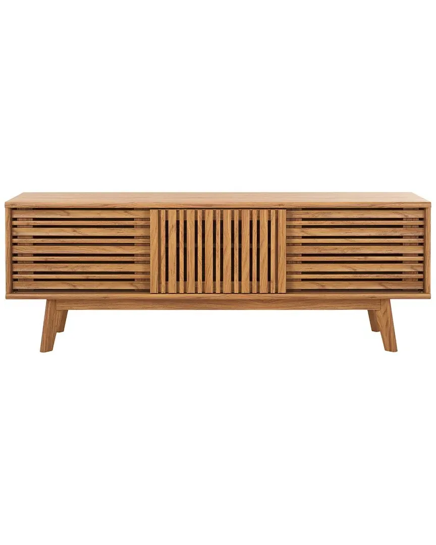 Esma 3-Door Media Stand - Oak