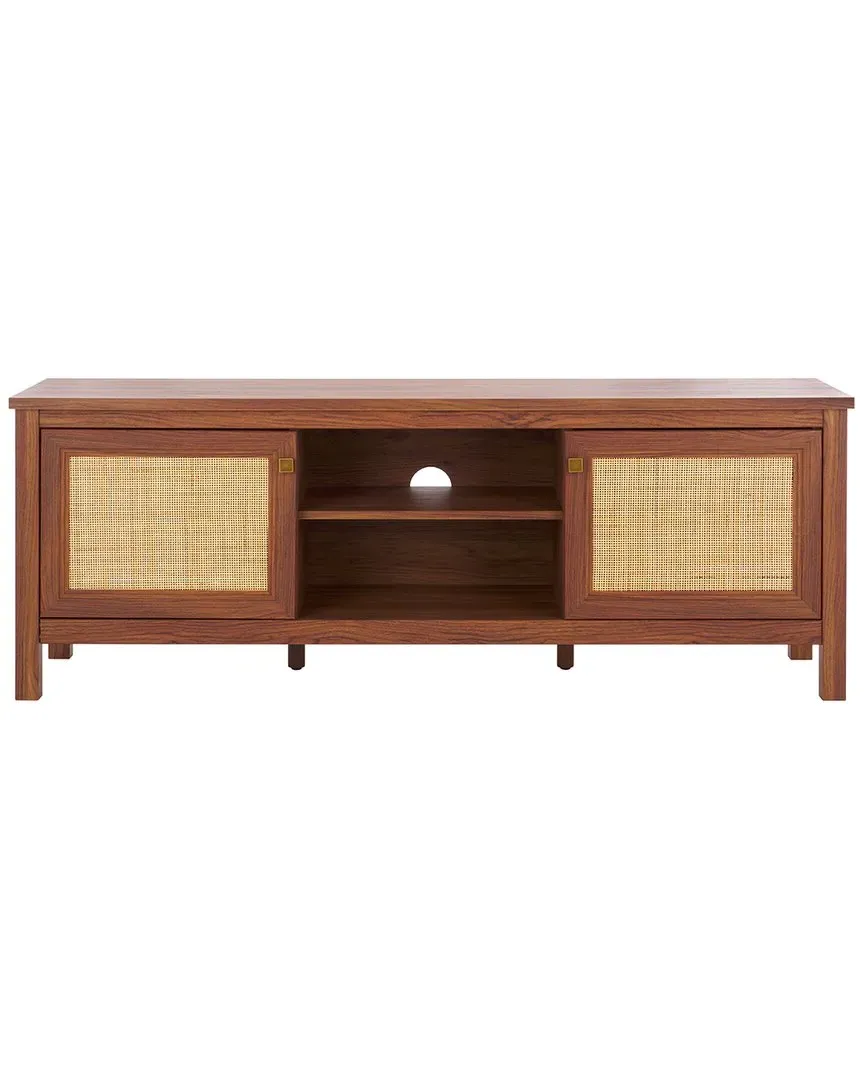 Evane 2-Door Media Stand - Walnut